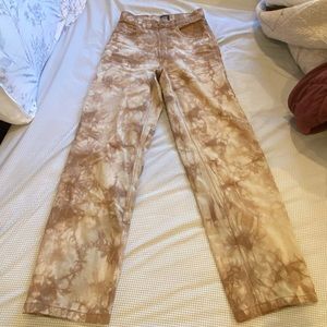 Urban Outfitters BDG brown/ tan Tie-dye Jeans